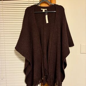 Elegant Brown Women's Cardigan